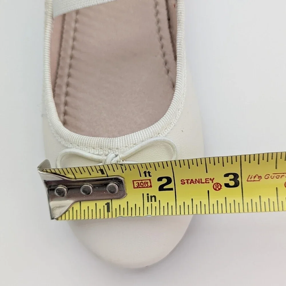 H&M Kids (Size 12-12.5) Off-White/Ivory Mary-Jane/Ballet Flats/Shoes